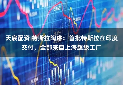 天宸配资 特斯拉陶琳：首批特斯拉在印度交付，全部来自上海超级工厂